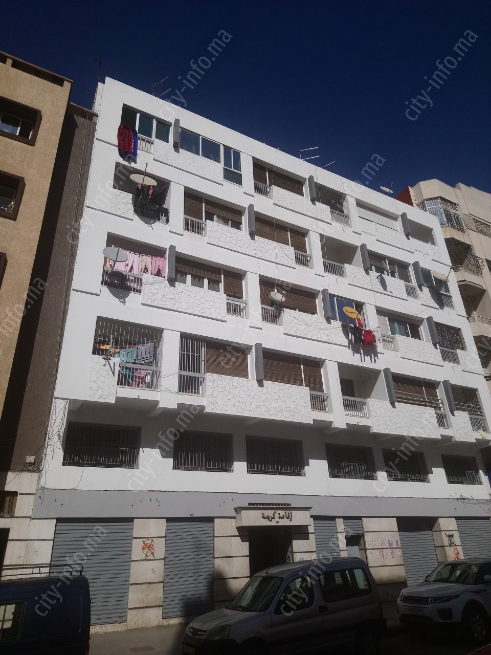 110, Boulevard de Bourgogne  le bâtiment à Casablanca, Maroc  CityInfo