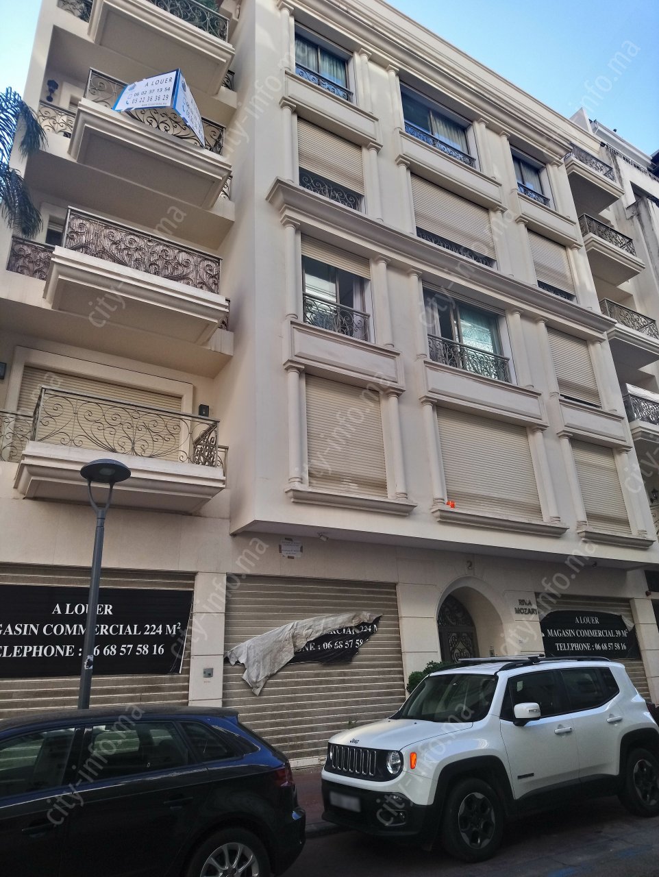 2, Rue Mozart le bâtiment à Casablanca, Maroc CityInfo