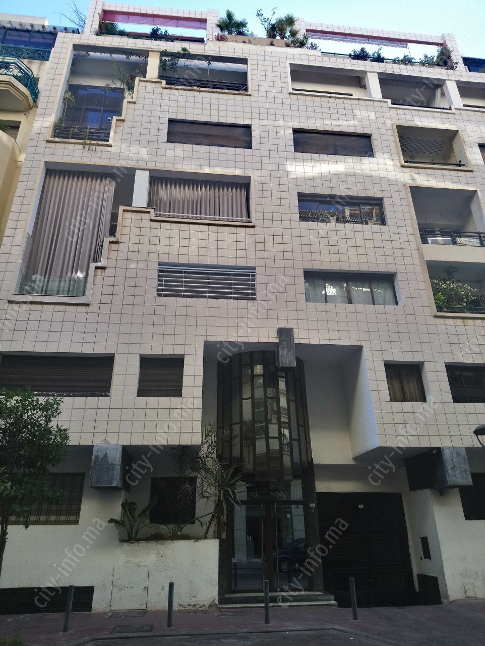 8, Rue Mozart le bâtiment à Casablanca, Maroc CityInfo