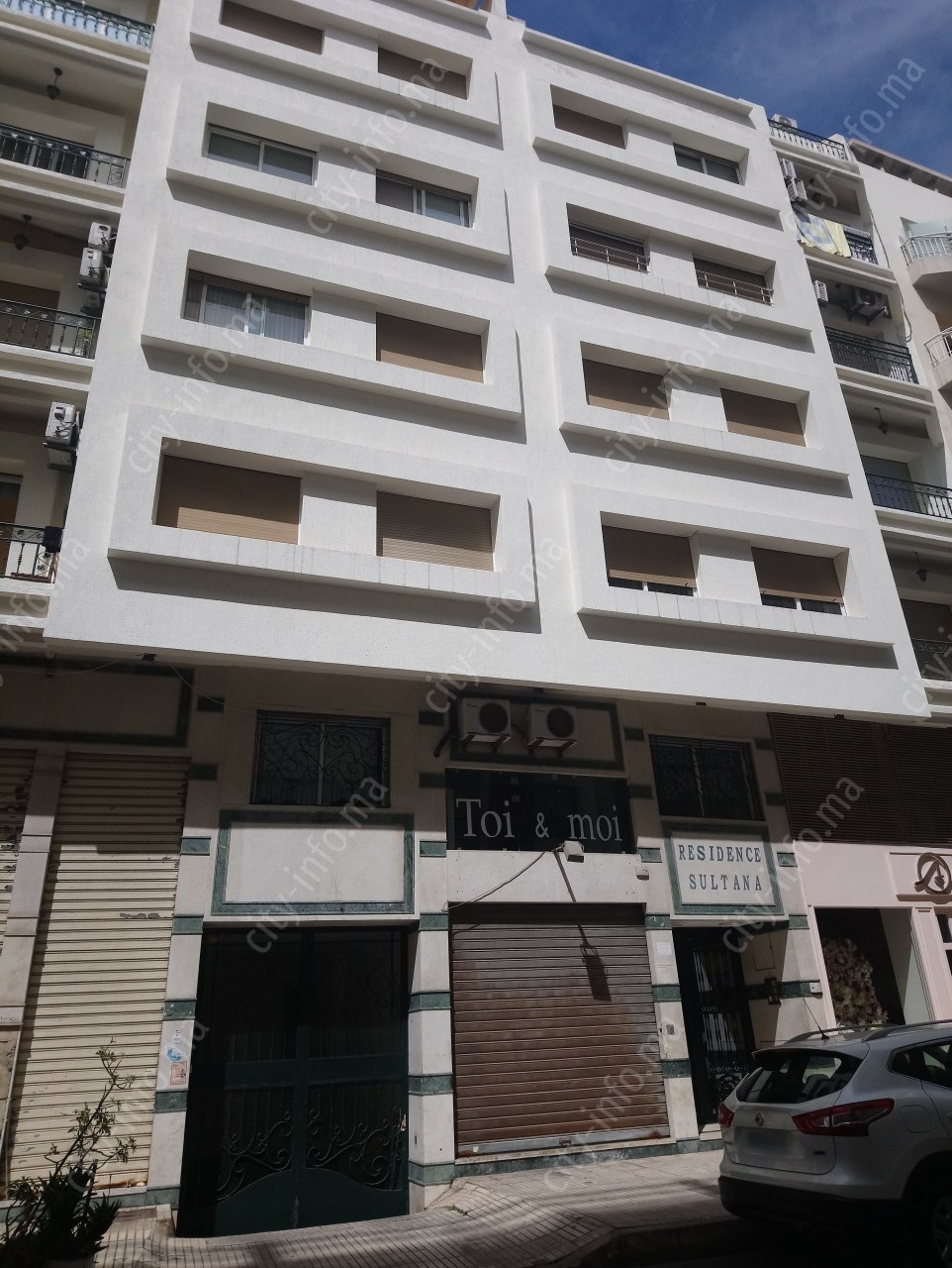 Résidence Sultana le bâtiment à Casablanca, Maroc CityInfo