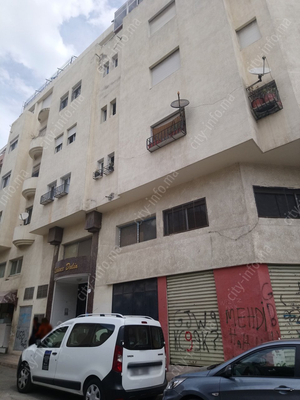 Résidence Dalia le bâtiment à Casablanca, Maroc CityInfo