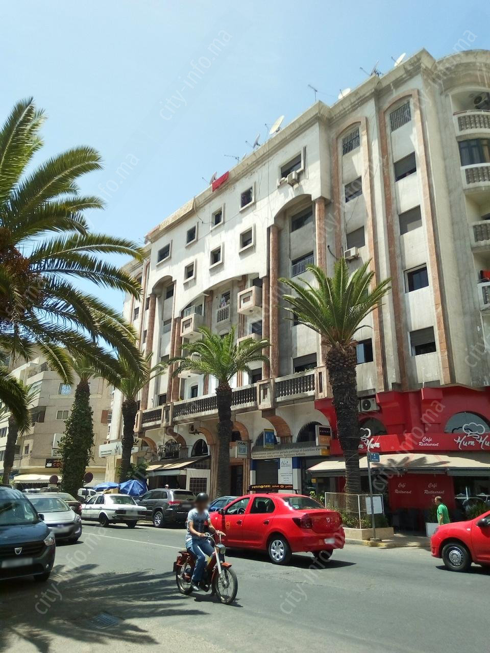110, Boulevard Yacoub El Mansour le bâtiment à Casablanca, Maroc