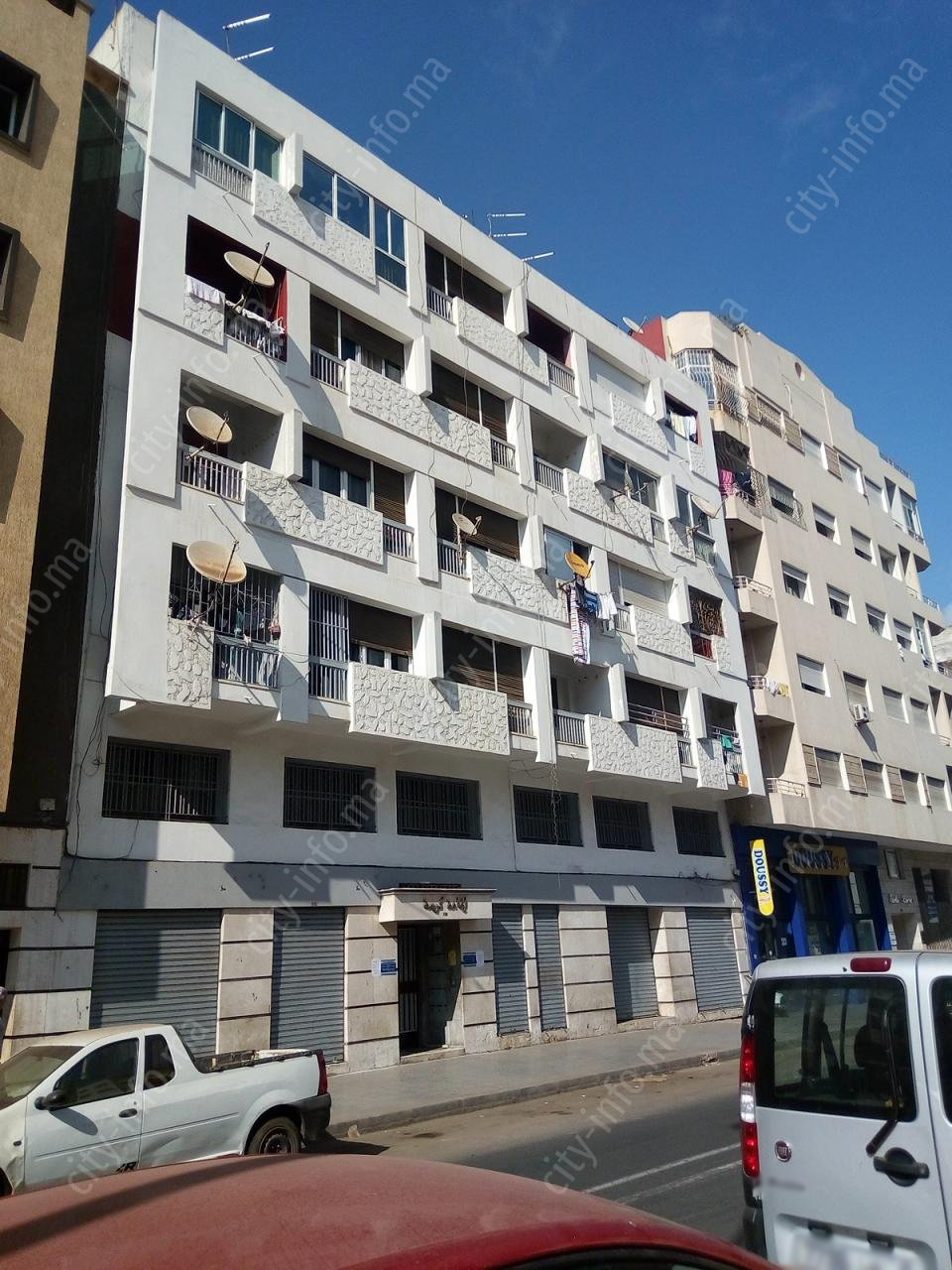 110, Boulevard de Bourgogne  le bâtiment à Casablanca, Maroc  CityInfo